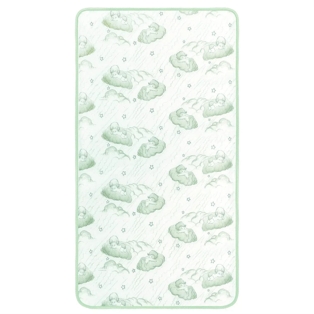 6-inch Firm Spring Coil Mattress Waterproof Standard Crib Mattress Made in USA