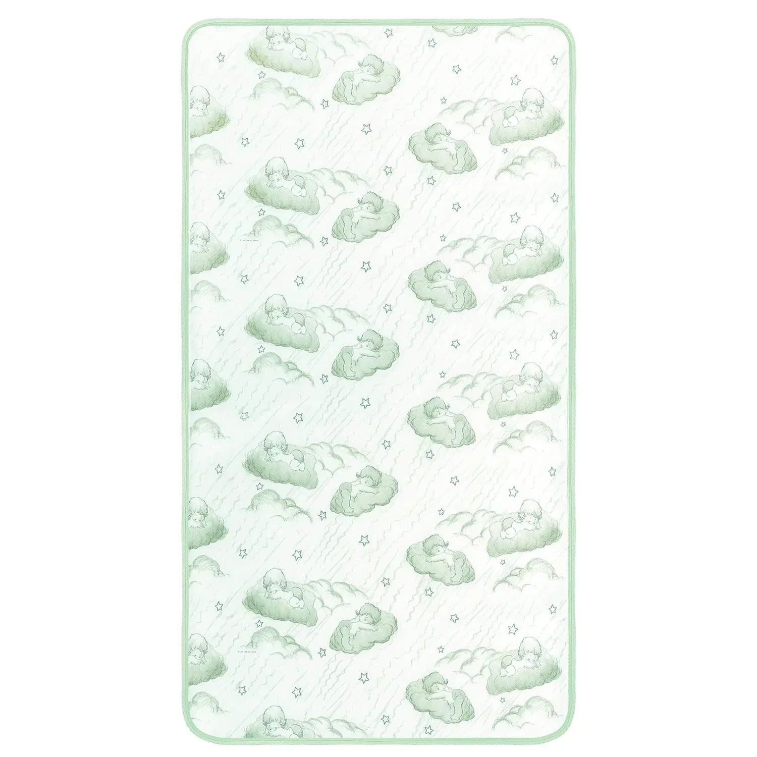 6-inch Firm Spring Coil Mattress Waterproof Standard Crib Mattress Made in USA