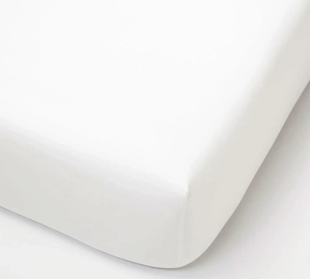 600 Thread Count Cotton Fitted Sheet, back view - House Of Avana