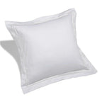 600 Thread Count Double Stripe Euro Sham Pairs, detail shot - House Of Avana