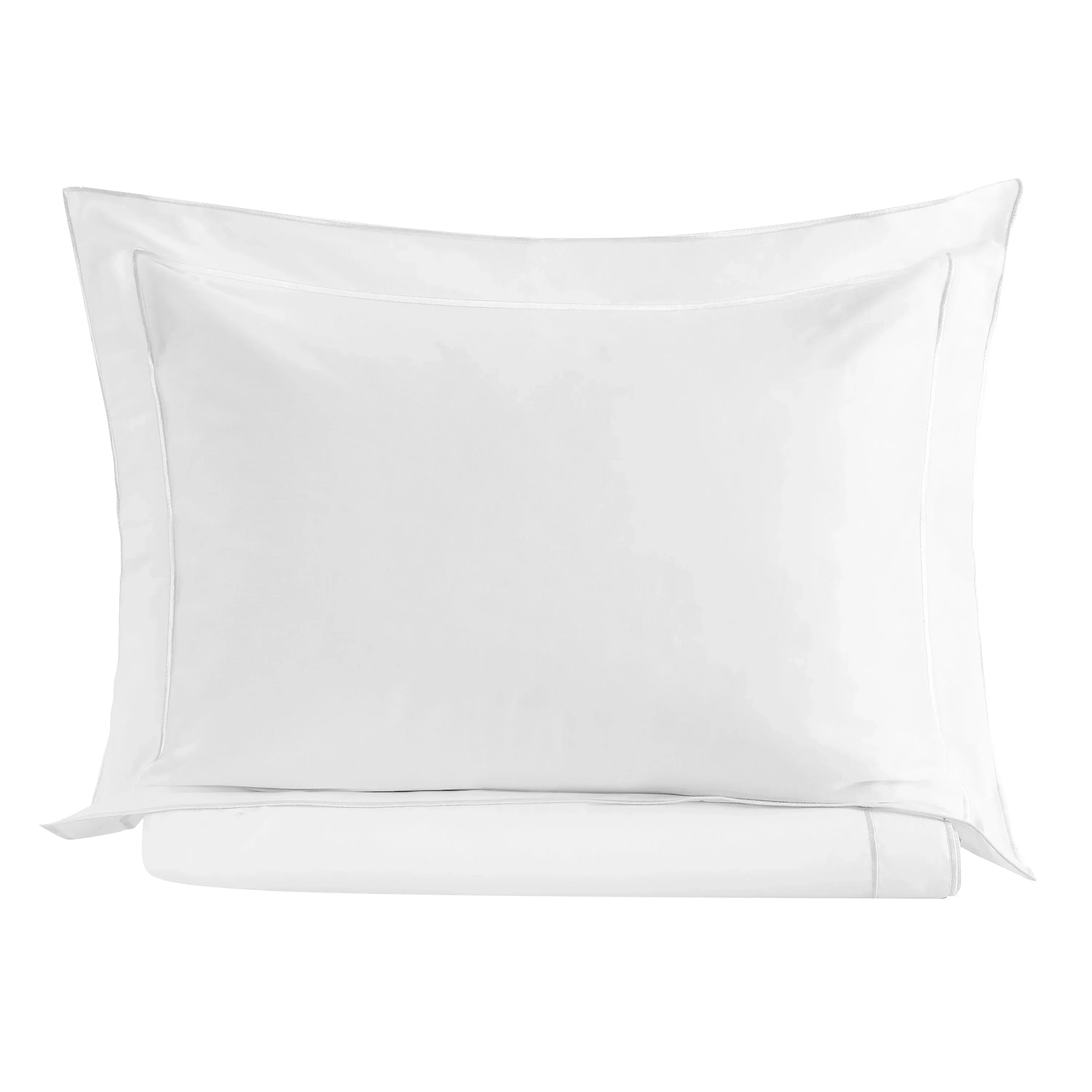600 Thread Count Framed Sateen Embroidered Cotton Duvet Set, dimensions view - House Of Avana