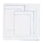 600 Thread Count Framed Sateen Embroidered Cotton Duvet Set, in-use display - House Of Avana