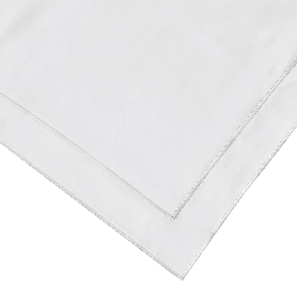 600 Thread Count Framed Sateen Embroidered Cotton Euro Sham Pair Mélange Home