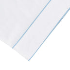600 Thread Count Framed Sateen Embroidered Cotton Pillowcase Pair Mélange Home