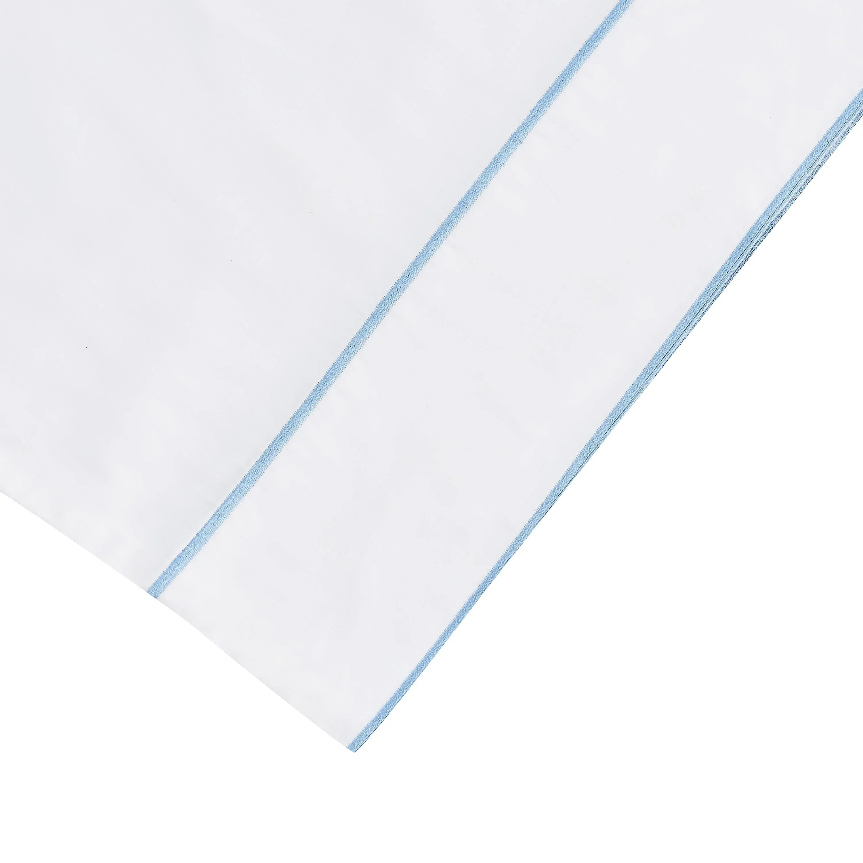 600 Thread Count Framed Sateen Embroidered Cotton Pillowcase Pair Mélange Home