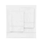 600 Thread Count Framed Sateen Embroidered Cotton Sheet Set Mélange Home