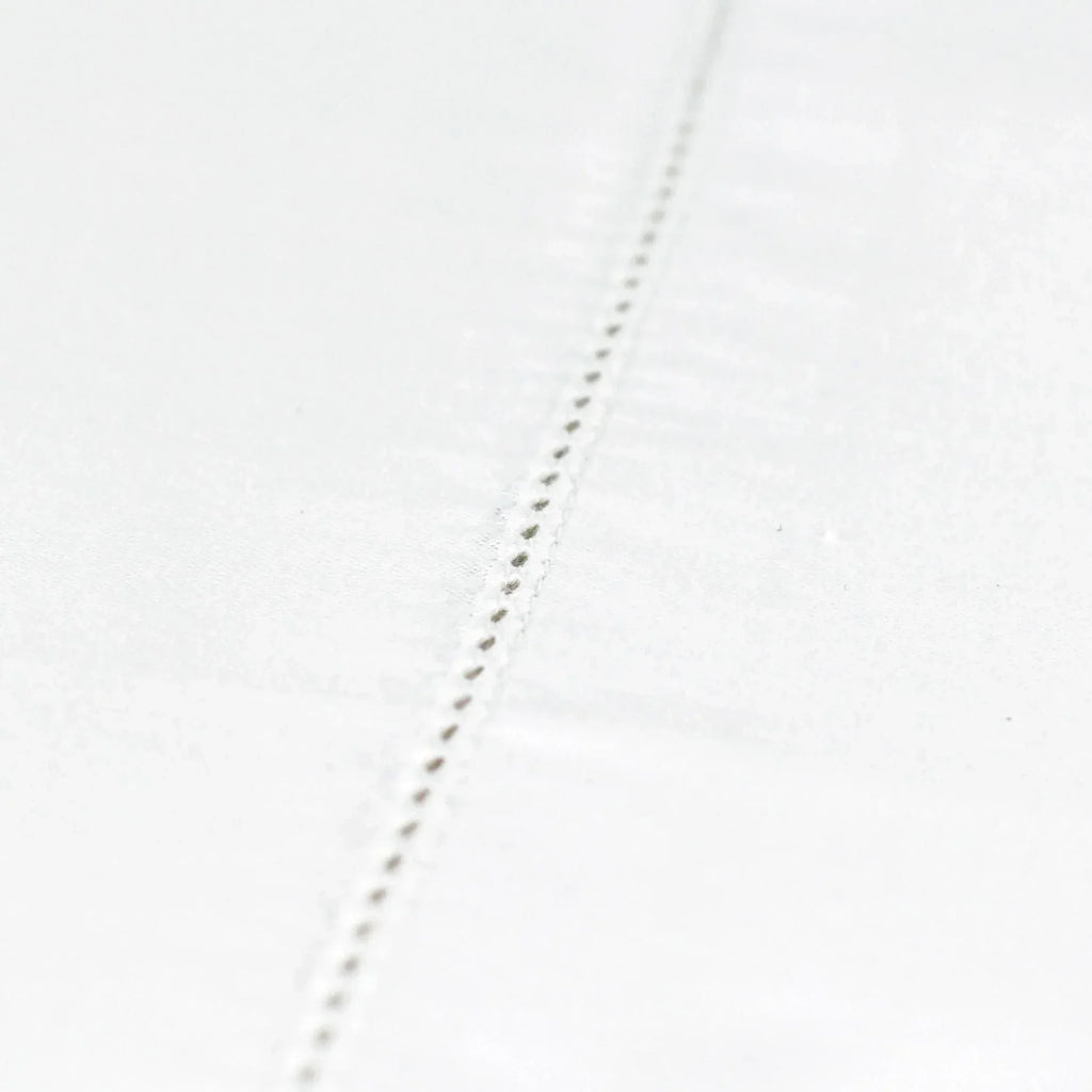 600 Thread Count Hemstitch Euro Pillow Sham Pair, side view - House Of Avana