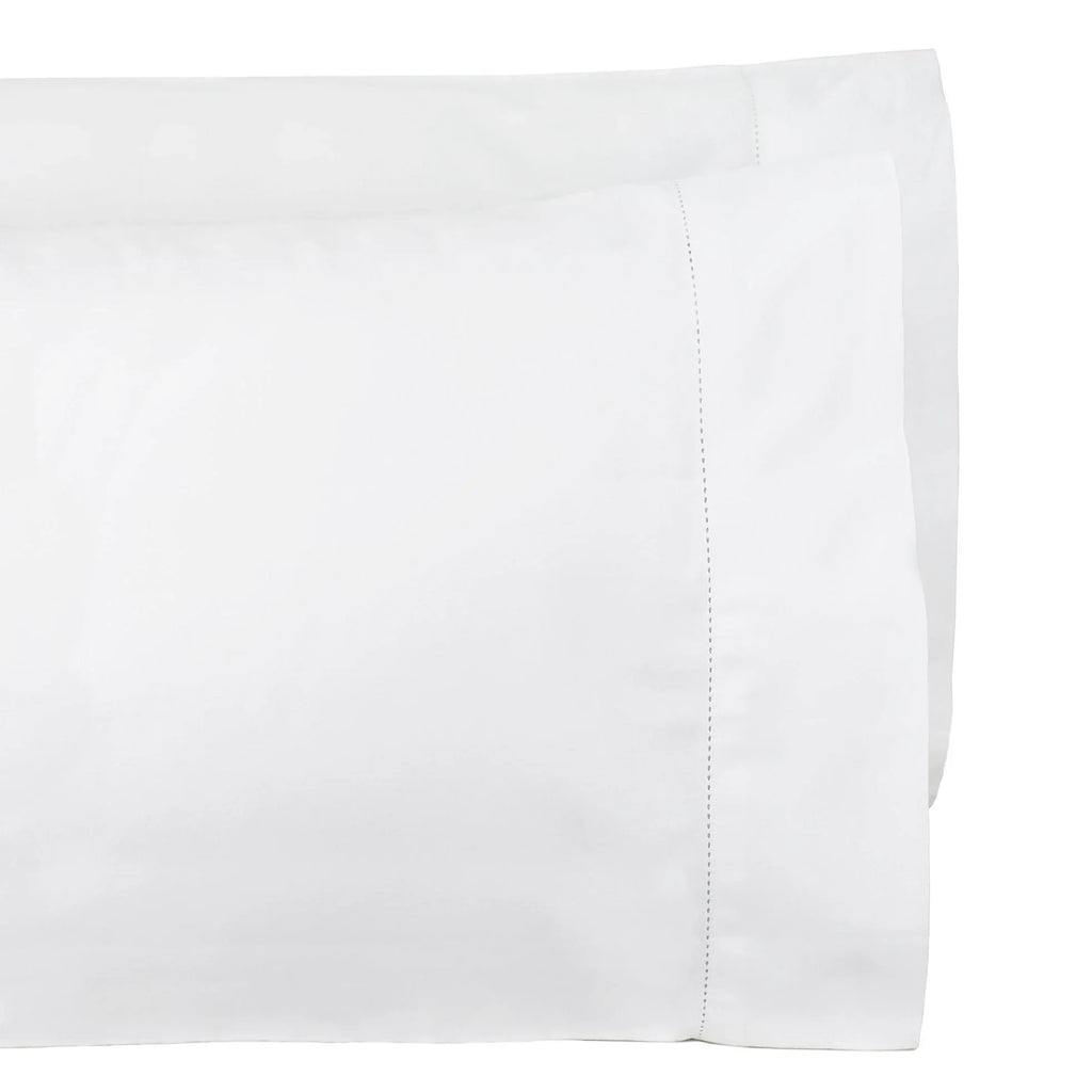600 Thread Count Hemstitch Pillowcase Pair, front view - House Of Avana