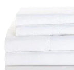 600 Thread Count Hemstitch Sheet Set, back view - House Of Avana