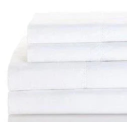 600 Thread Count Hemstitch Sheet Set, back view - House Of Avana