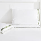 600 Thread Count Rope Embroidered Sheet Set, alternate view - House Of Avana