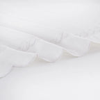 600 Thread Count Scallop Rope Embroidered Cotton Sheet Set Mélange Home