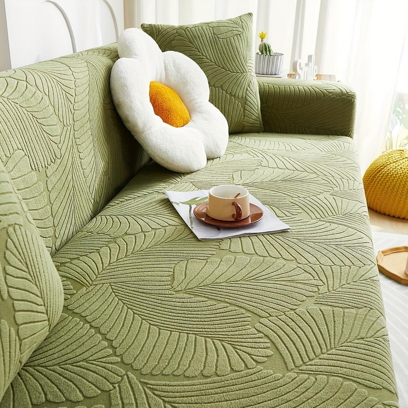 Premium Stretch Gray Couch Cover | Durable, Non-Slip & Versatile topspet