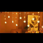 1pc 96LED Snowflake Lights, 8 Modes Twinkle Fairy Icicle String Light, USB Christmas Decorations Light, Perfect for Indoor Christmas & Easter Halloween Party Decorations, Perfect Gift for Christmas, Birthday, New Year, Usb Li House Of Avana