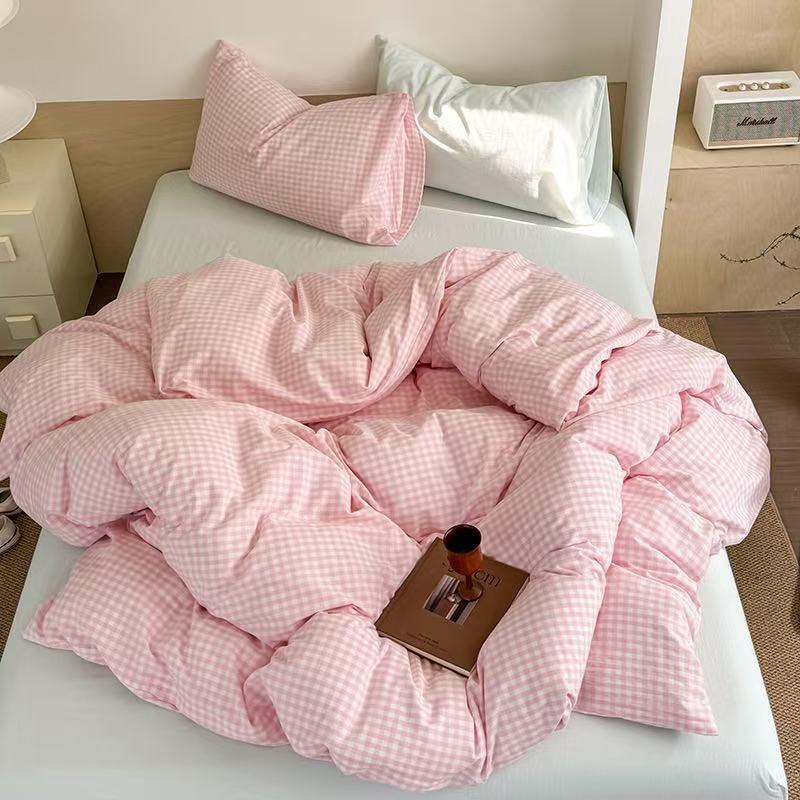 Chloe Pastel Candy Cotton Bedding Set / Mint Ever Lasting