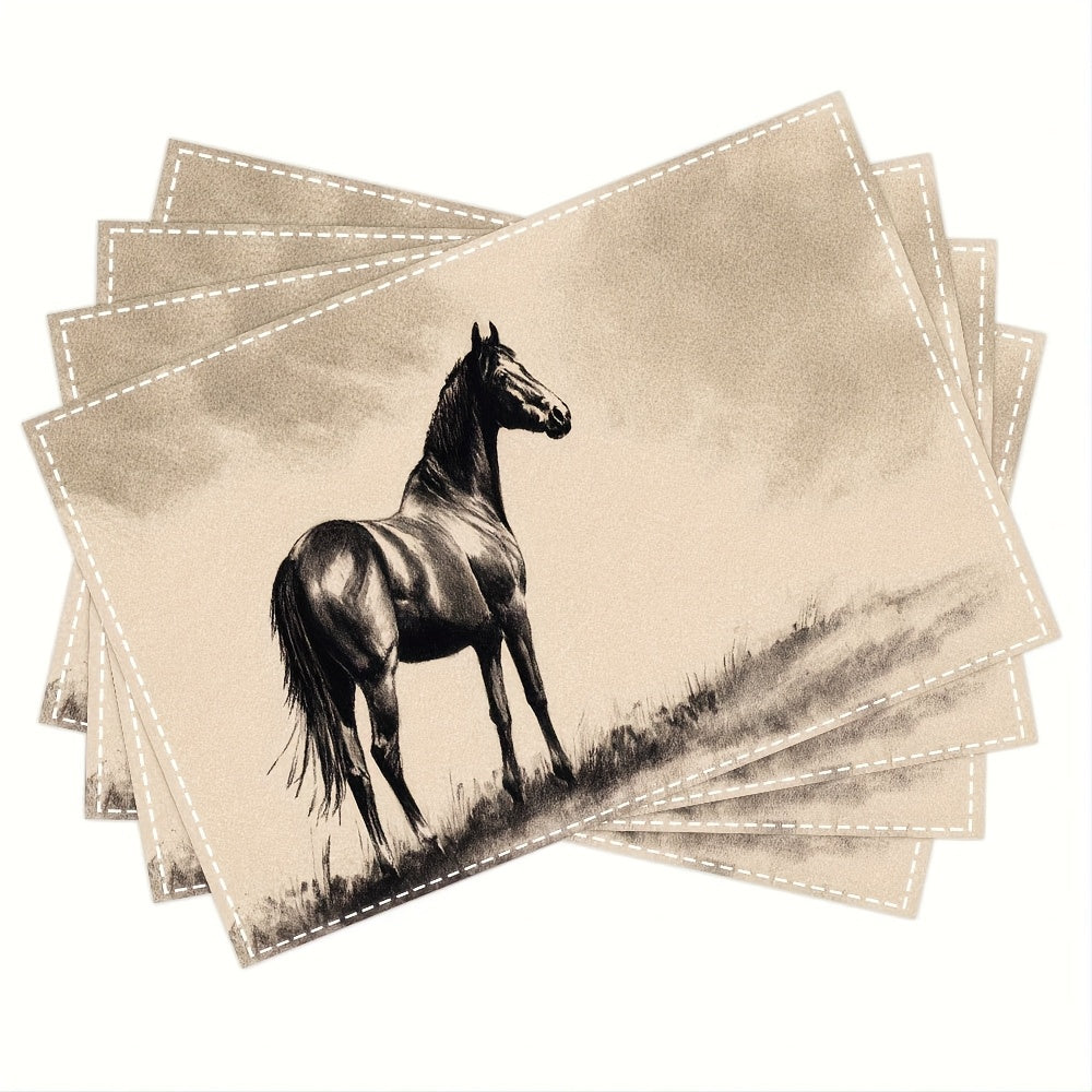 Placemats - Vintage Beige Linen 30x46cm