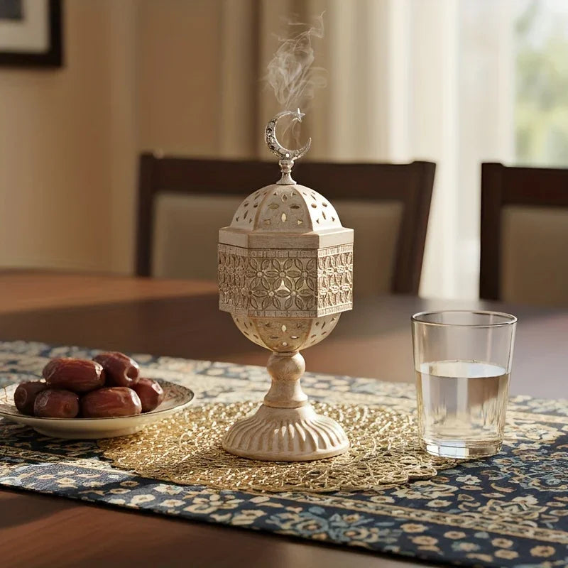 Incense Holder - Vintage Metal Lattice