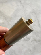 Acacia Wood Salt & Pepper Grinders Busa Designs