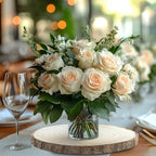 6/8/10 Pack 9-10 Inch Large Wood Slices for Centerpieces Natural Unfinished Wooden Chips for Wedding... - House Of Avana [[SKU:HOA-SCU-480]]