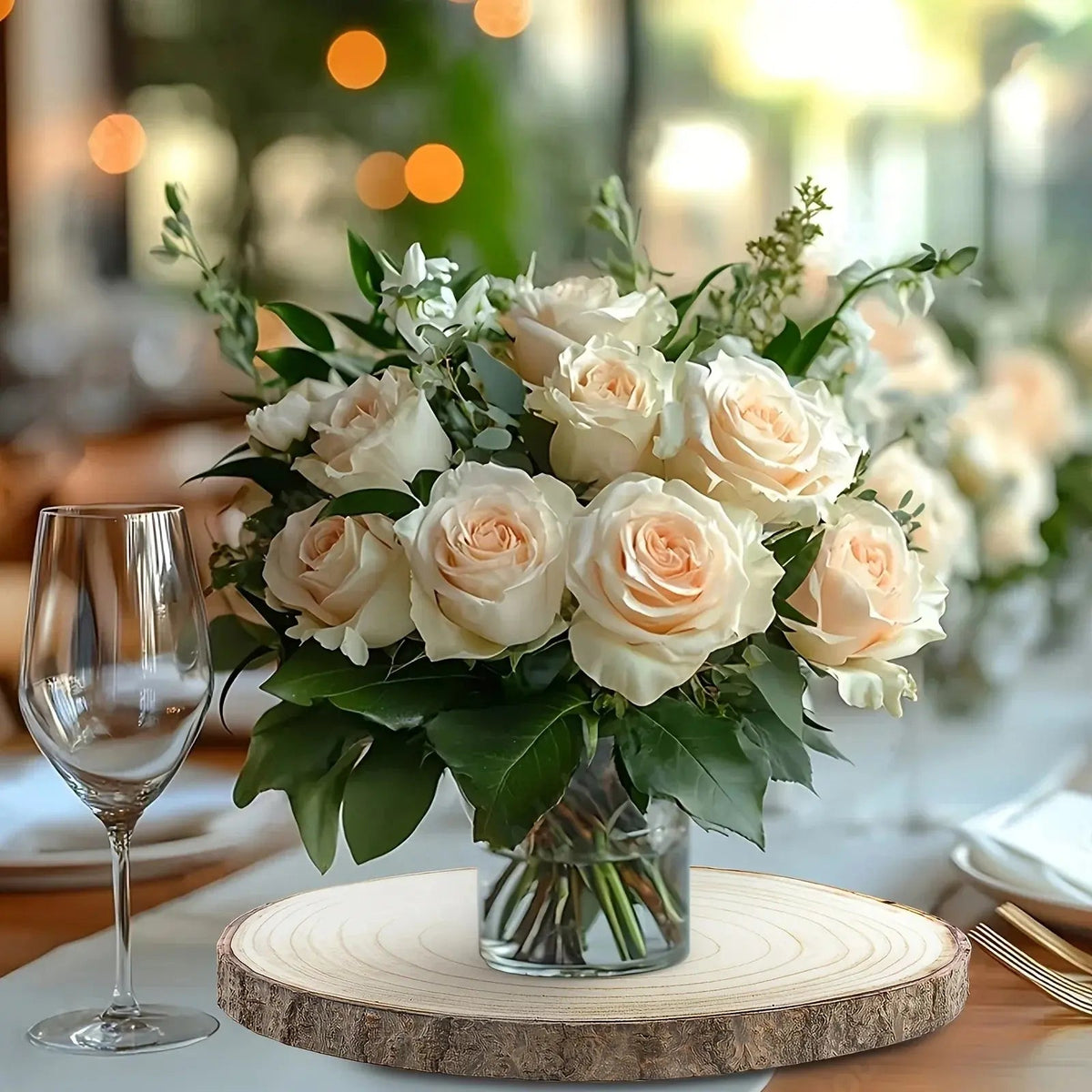 6/8/10 Pack 9-10 Inch Large Wood Slices for Centerpieces Natural Unfinished Wooden Chips for Wedding... - House Of Avana [[SKU:HOA-SCU-480]]
