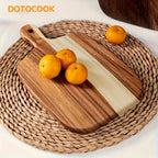 Cutting Board - Non-Porous Acacia Wood with Handle