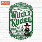 Personalized Witch Kitchen Metal Sign - Gift Idea For Witch Lover - Wickedly Delicious