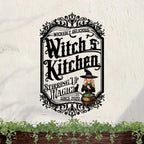 Personalized Witch Kitchen Metal Sign - Gift Idea For Witch Lover - Wickedly Delicious
