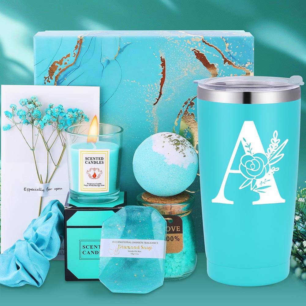 Calligraphy 26 Letters Gift Set For Best Friend Sister Daughter Aunt Mom Teacher Nurse Coworker Bestie Girlfriend Women, Encourage Mercy Get Well Feel Better Cheer Birthday Wedding Christmas Thanksgiving Heartwarming Thank Yo House Of Avana