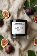 Summer Fig Scented Soy Candle
