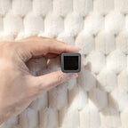 Plush Nordic Sofa Slipcover | non slip couch cover for dogs topspet