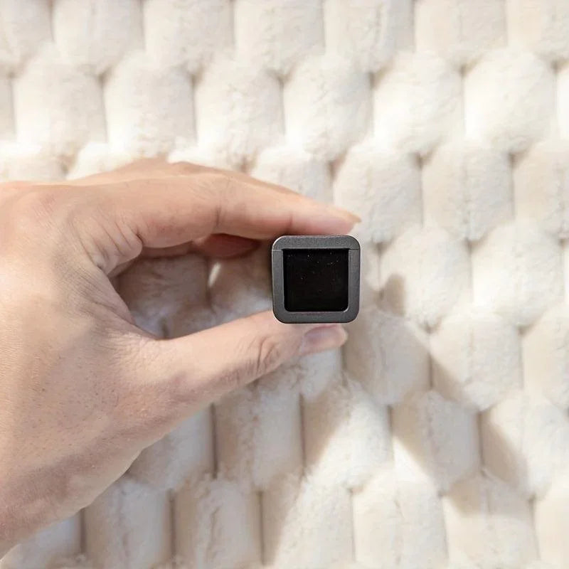 Plush Nordic Sofa Slipcover | non slip couch cover for dogs topspet