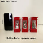 1/3pc Christmas phone box decorations Christmas Eve Santa Claus, snowman Christmas tree wind light decorations decorate Christmas gifts, cabinet fireplace ornaments House Of Avana