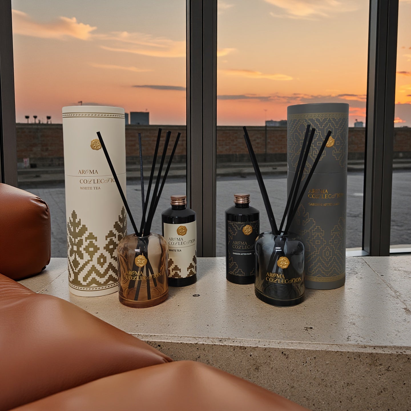 Premium Gift Set with 200ml/6.76oz Refill & Container, Includes Diffuser Sticks – Home Fragrance Oil Kit for Bathroom Deodorizing, Bedroom Scenting and Room Decoration in Living Rooms, Shelves or Offices to Enhance Indoor F House Of Avana