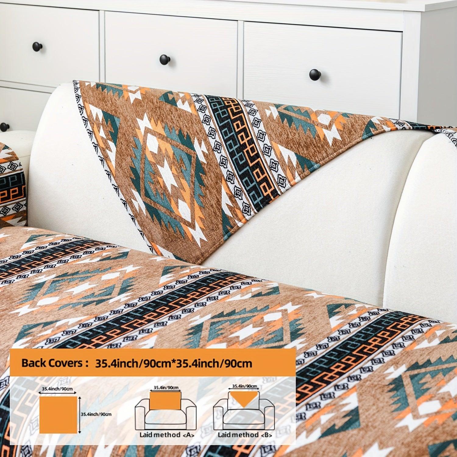 Linen Couch Slipcover | Boho Dog Proof Couch Slipcovers for All-Season topspet