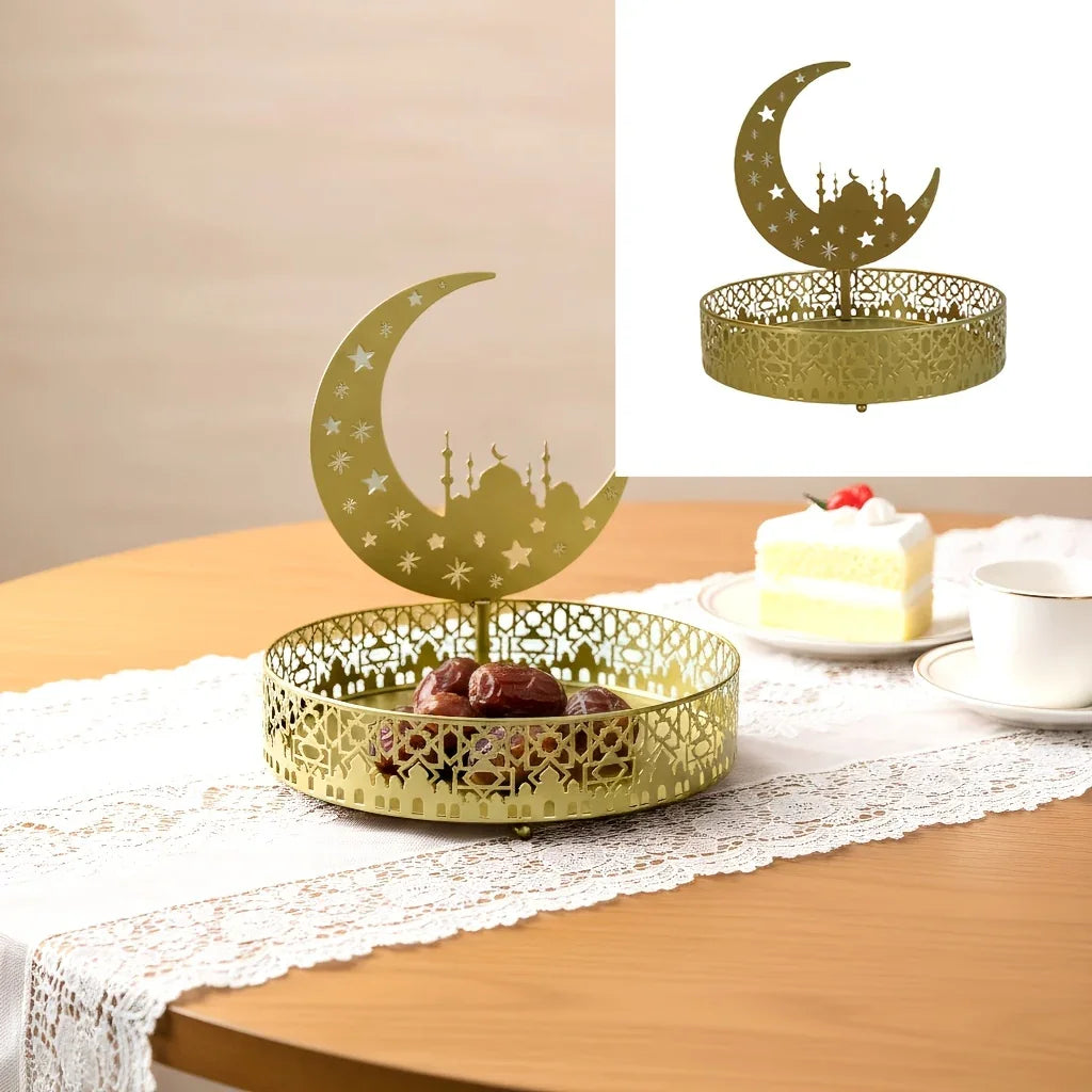 Jewelry Organizer - Metal Star Moon Theme Tray