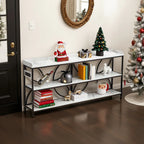 70.9 Extra Long Console Table with Outlets House Of Avana