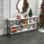 70.9 Extra Long Console Table with Outlets House Of Avana