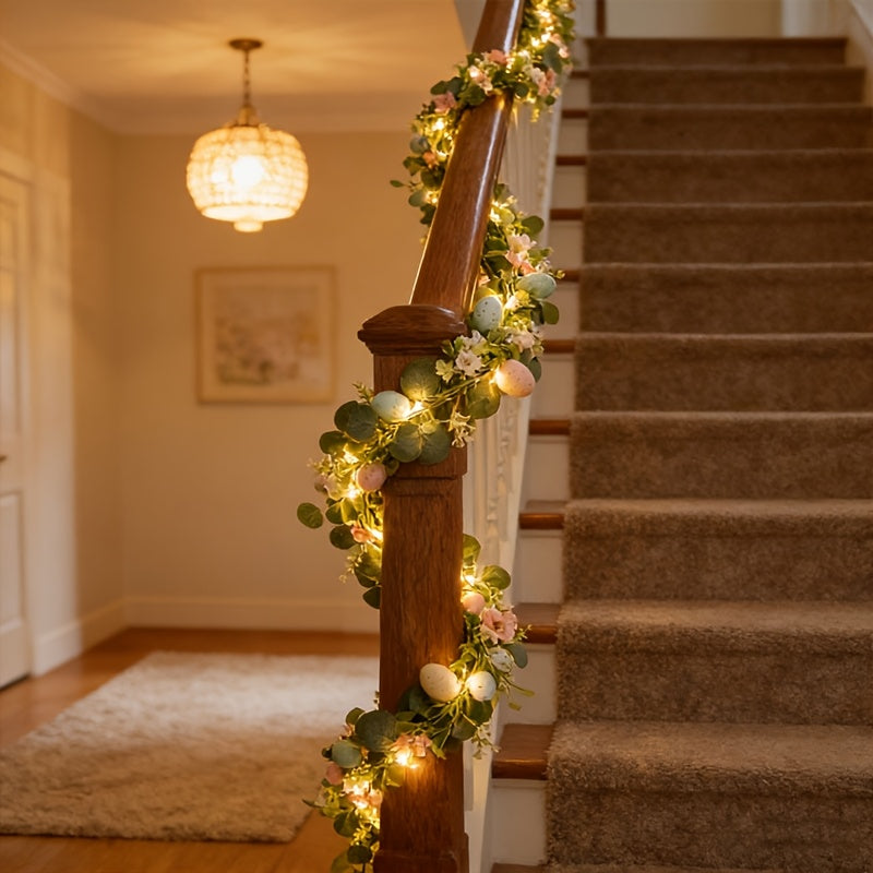 Garland - Artificial Green Eucalyptus Vine