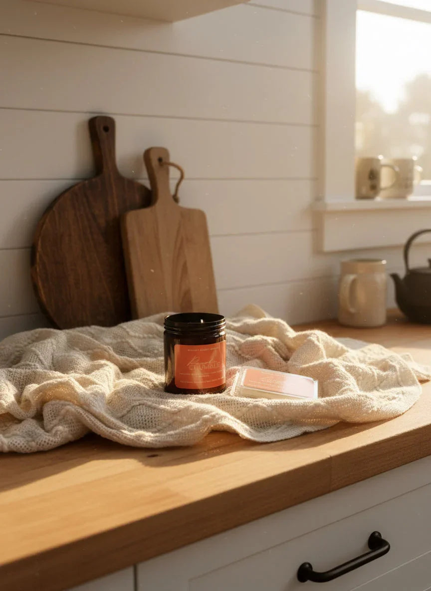 Pumpkin Crumble 2.4oz Wax Melt Whiskey Barrel Candles