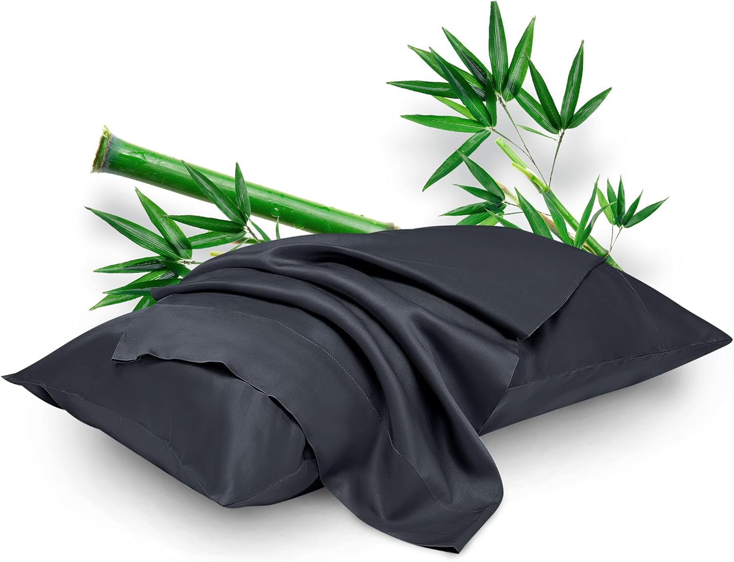 100% Rayon Bamboo Pillowcase Set of 2 Pack