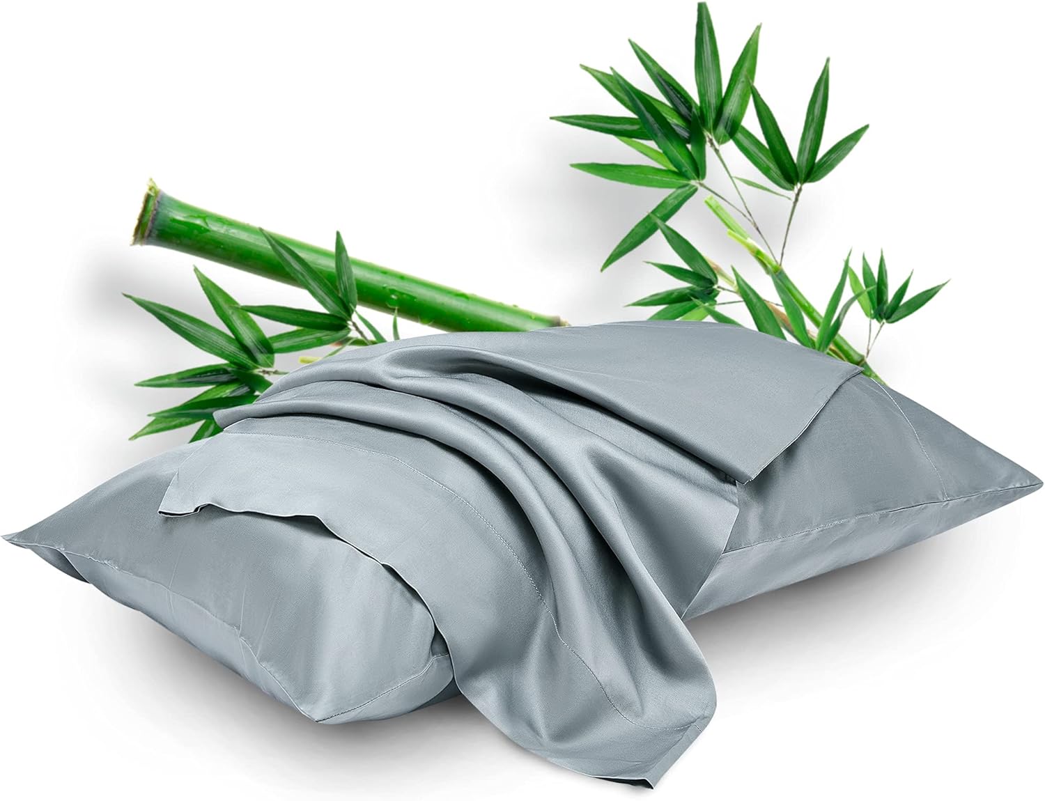 100% Rayon Bamboo Pillowcase Set of 2 Pack