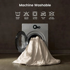 Stone Washed Duvet Cover Set - Beige