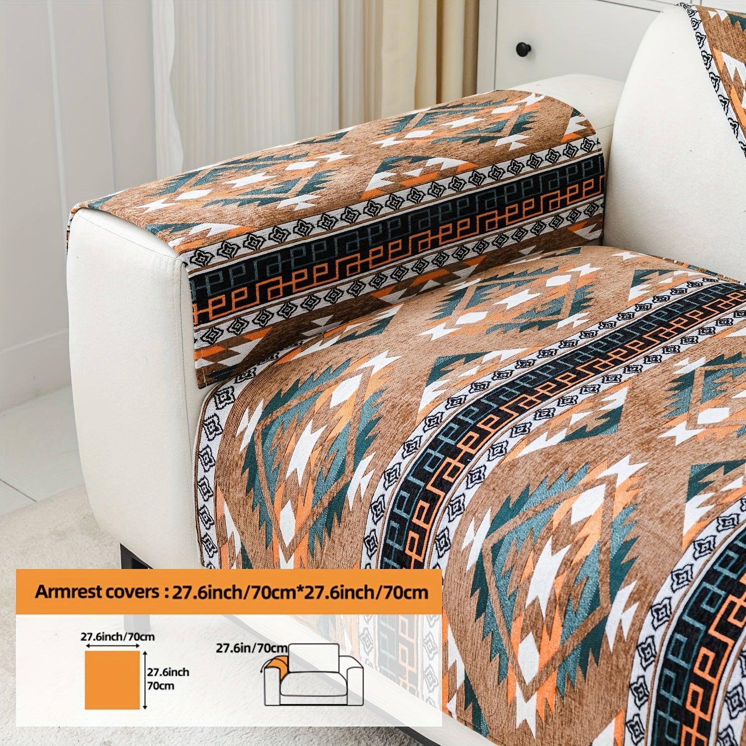 Linen Couch Slipcover | Boho Dog Proof Couch Slipcovers for All-Season topspet