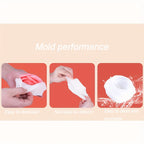 1pc Winter Deer Snow Scene 3D Silicone Mold - Exquisite Forest & Reindeer Carving Design, Flexible & Durable Reusable for Resin/Plaster/Candle Crafts, Perfect For Christmas Home Decor, Fireplace Ornaments & Holiday Gifts House Of Avana