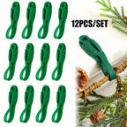 6/12/15pcs Christmas Wreath Hooks Set | Stretchable and Reusable Silicone Adhesive Hangers for Cloaks, Fireplace Stockings, and Wreath Hanging, No-Drill Invisible Installation, Strong Self-Adhesive, Durable Adhesive for Chris House Of Avana