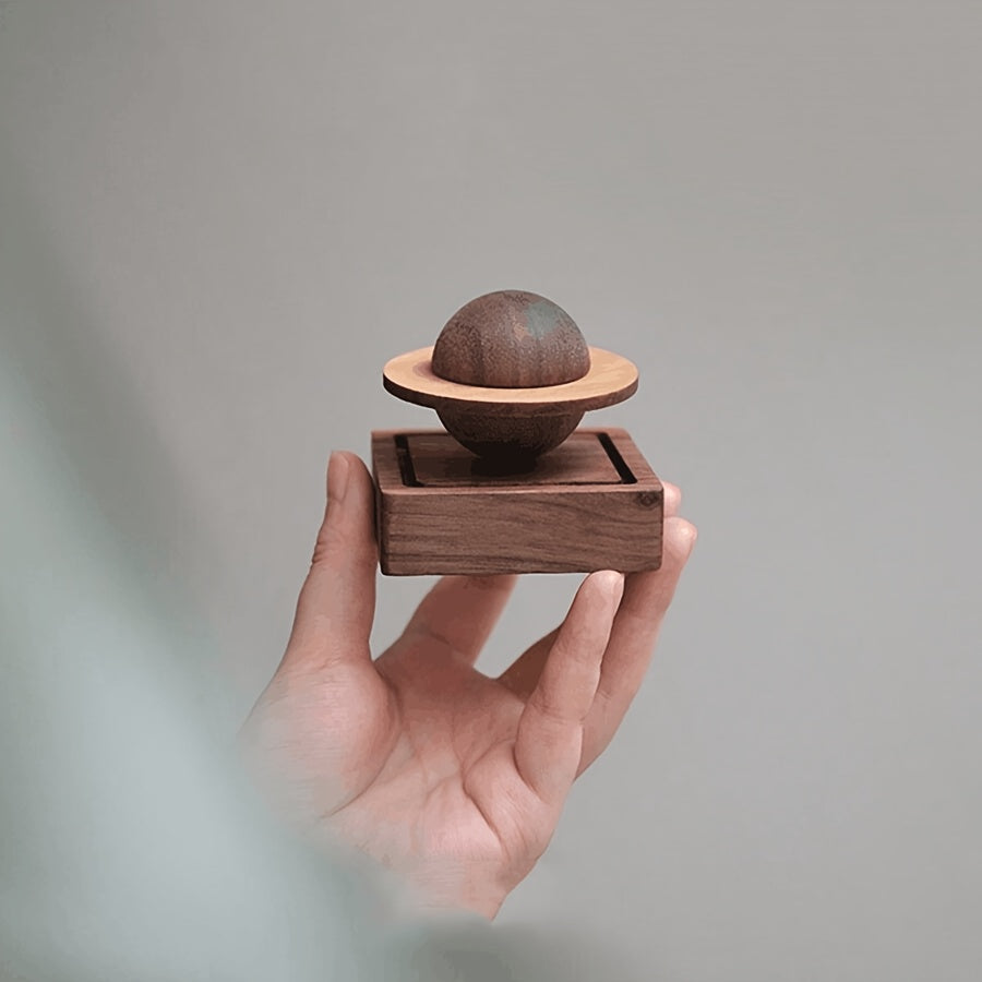 Wooden Sphere Aromatherapy Diffuser - Essential Oil Car & Home Fragrance Accessory, No Battery Required, Room Fragrance, Portable House Of Avana