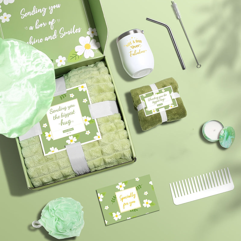 [Self Care Gifts] Self Care Gifts For Women, Mothers Day Gifts For Mom, Get Well Soon Gifts Basket Care Package, Birthday Gifts Box For Women, Gifts For Her Mom Friend Sister Wife House Of Avana