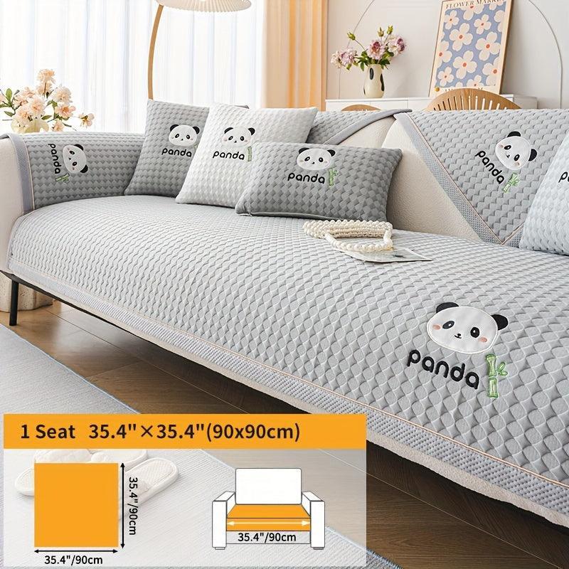 Waterproof Couch Cover, Non-Slip Panda Pattern Sofa Cover topspet