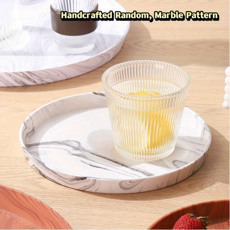 Vanity Tray - Marble Pattern 12.6