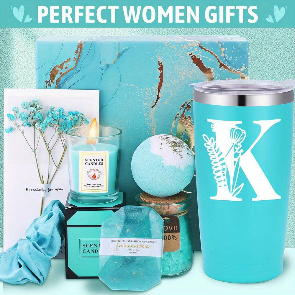 Calligraphy 26 Letters Gift Set For Best Friend Sister Daughter Aunt Mom Teacher Nurse Coworker Bestie Girlfriend Women, Encourage Mercy Get Well Feel Better Cheer Birthday Wedding Christmas Thanksgiving Heartwarming Thank Yo House Of Avana